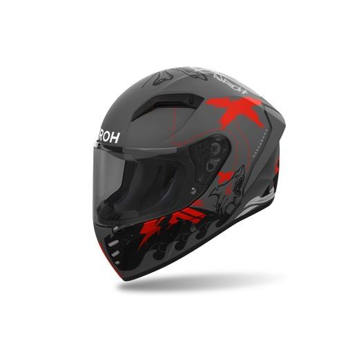 PŘILBA AIROH CONNOR DESPERADO (ORANŽOVÁ MATNÁ)