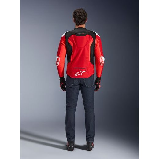 BUNDA T-GP AIR, ALPINESTARS (ČERVENÁ/ČERVENÁ FLUO/BÍLÁ/ČERNÁ) 2026
