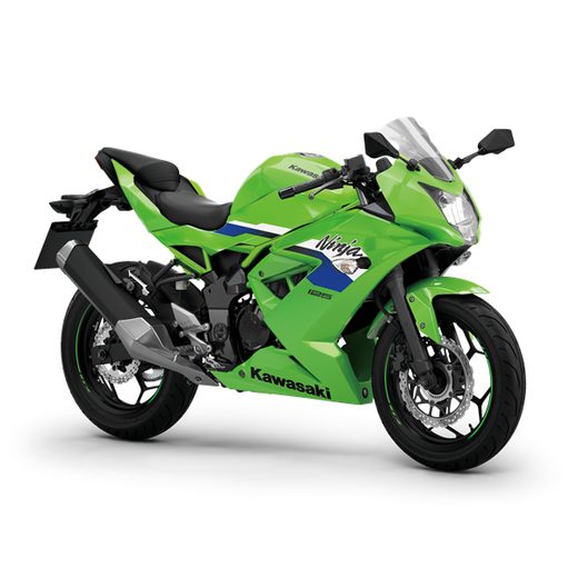 KAWASAKI NINJA 125 MY26 LIME GREEN