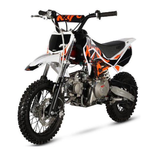 KAYO TS 90 12"/10" EL. STARTÉR ČERNO-ORANŽOVO-BÍLÁ