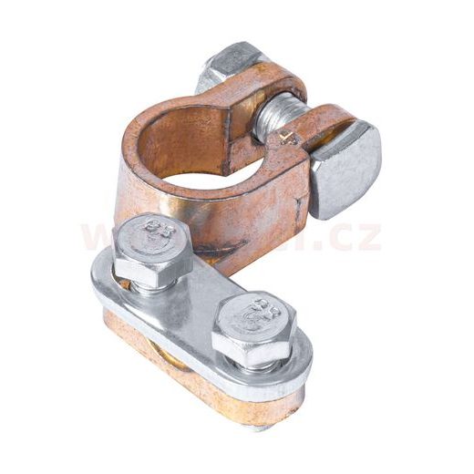 MOSAZNÁ BATERIOVÁ SVORKA 15.9 MM CLASIC -