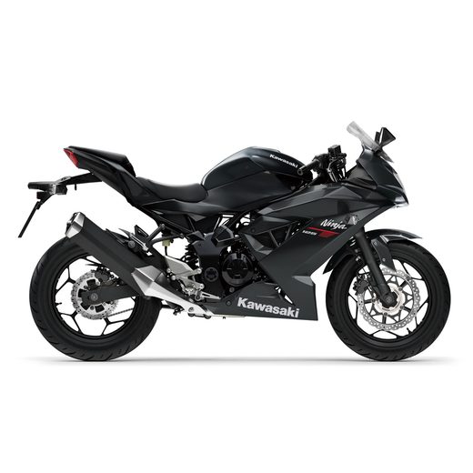 KAWASAKI NINJA 125 MY27 EBONY / METALLIC CARBON GRAY