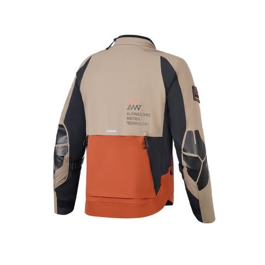 BUNDA AMT-8 STRETCH DRYSTAR XF, ALPINESTARS (HNĚDÁ/ORANŽOVÁ/ČERNÁ) 2026