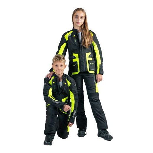 MBW DĚTSKÁ TEXTILNÍ MOTO BUNDA TENDER 