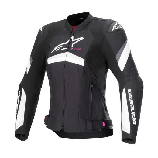BUNDA STELLA T-GP PLUS R 4, ALPINESTARS, DÁMSKÁ (ČERNÁ/BÍLÁ) 2024