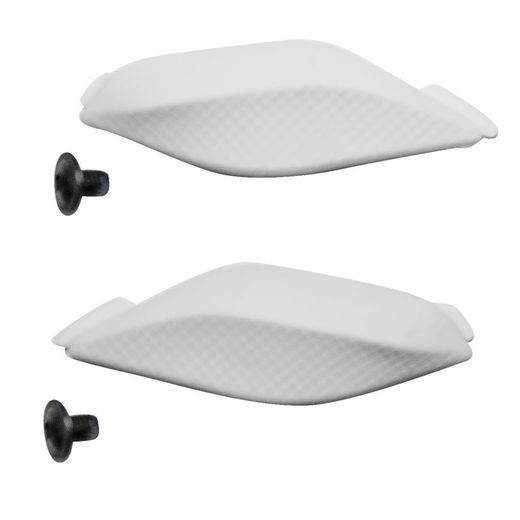 SLIDERY HOLENĚ PRO BOTY SUPERTECH R 2021 A DÁLE, ALPINESTARS (BÍLÁ, PÁR)