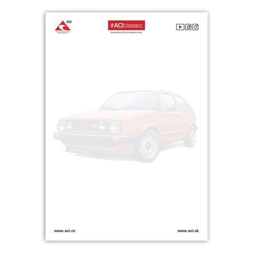 BLOK ACI FORMÁT A6 (MALÝ) - VARIANTA AUTO