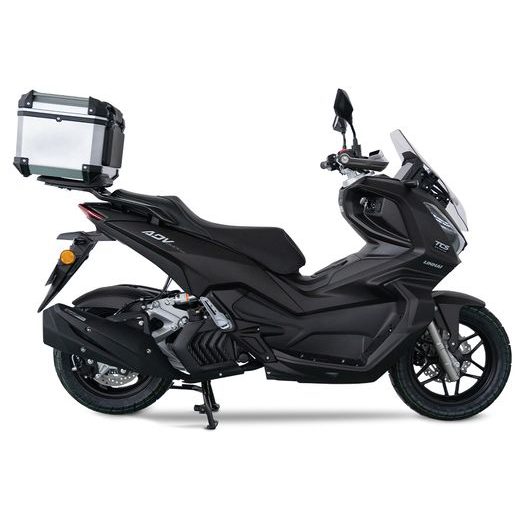 LINHAI BUCK 125 ADV- ŠEDÁ EU5+