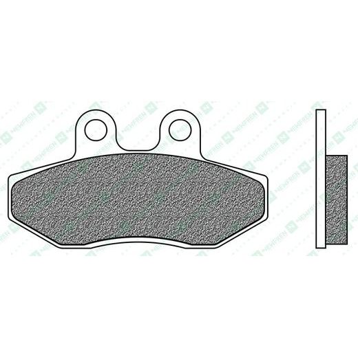 BRZDOVÉ DESTIČKY, NEWFREN (SMĚS SCOOTER ACTIVE ORGANIC) 2 KS V BALENÍ