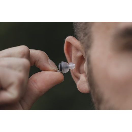 ŠPUNTY DO UŠÍ FILTERBUDS, OXFORD (SNR - PRŮMĚRNÁ HODNOTA SNÍŽENÍ HLUKU 23 DB, 1 PÁR)