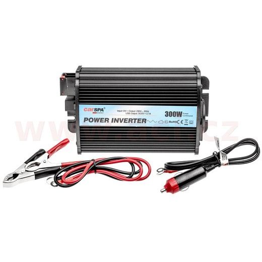 MĚNIČ NAPĚTÍ 24 V/230 V-300 W + USB PORT