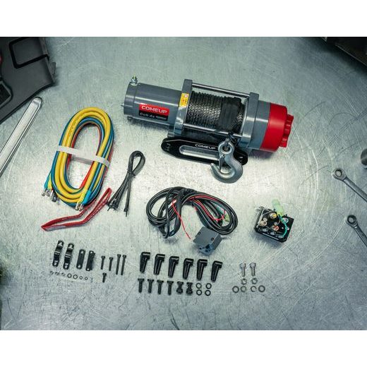 COMEUP CUB 4S 12V STD, 4000LBS, SYNTHETIC ROPE