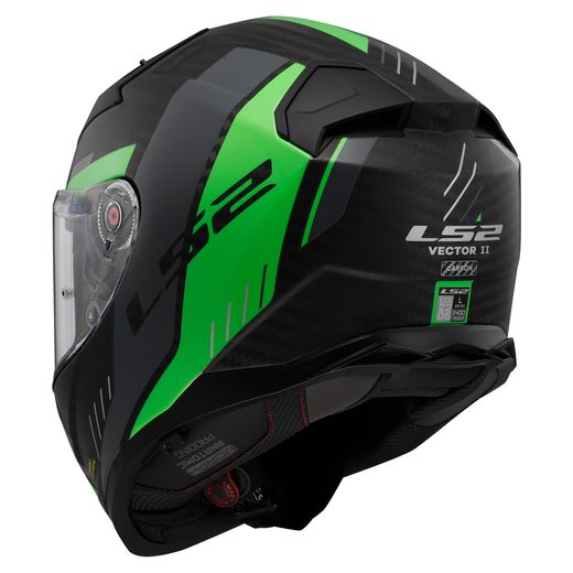 LS2 FF811 VECTOR II C GRID MATT FLUO GREEN-06