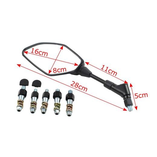 ZPĚTNÁ ZRCÁTKA M-STYLE NAKED