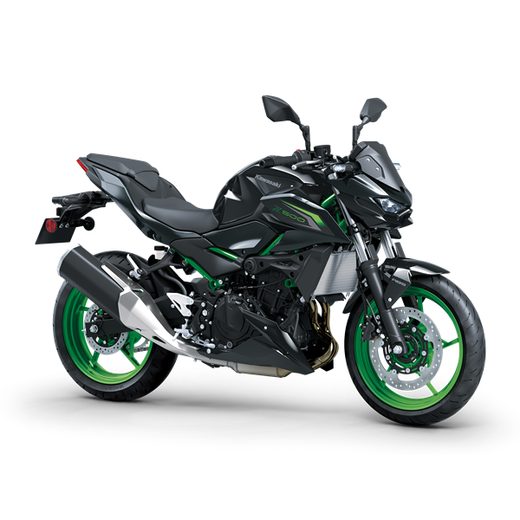 KAWASAKI Z500 SE MY26 EBONY / METALLIC CARBON GRAY