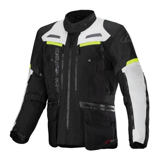 BUNDA BOGOTA PRO DRYSTAR, ALPINESTARS (ČERNÁ/ŠEDÁ/ŽLUTÁ FLUO) 2025