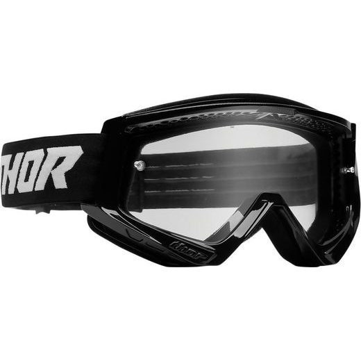 THOR MOTOKROSOVÉ BRÝLE THOR COMBAT ČERNÉ
