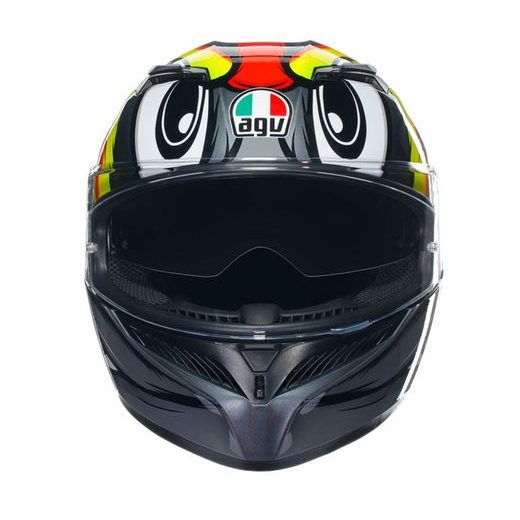 AGV INTEGRÁLNÍ PŘILBA K3 MPLK BIRDY GREY/YELLOW/RED