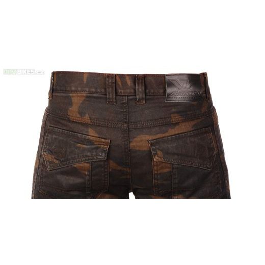 PÁNSKÉ MOTO JEANSY AYRTON CAMINO (HNĚDÉ CAMO/SEPRANÉ)