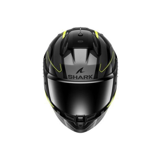 SHARK INTEGRÁLNÍ PŘILBA D-SKWAL 3 SIZLER BARVA ČERNÁ/MATNÁ/ŠEDÁ/ŽLUTÁ *