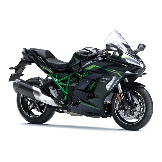 KAWASAKI NINJA H2 SX SE MY27 METALLIC CARBON GRAY / METALLIC DIABLO BLACK
