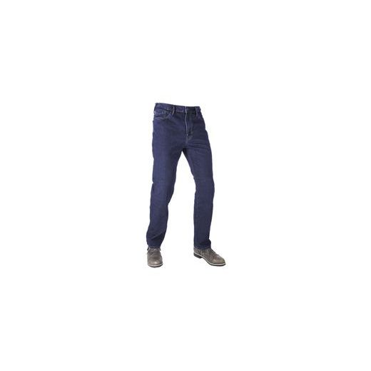 KALHOTY ORIGINAL APPROVED JEANS VOLNÝ STŘIH, OXFORD, PÁNSKÉ (MODRÁ)