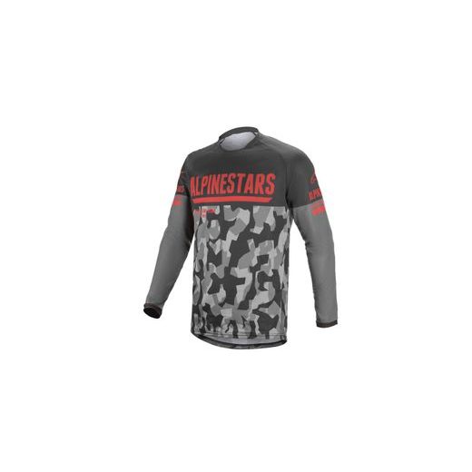 ALPINESTARS DRES VENTURE R (ŠEDÁ CAMO/ČERVENÁ FLUO/ČERNÁ)