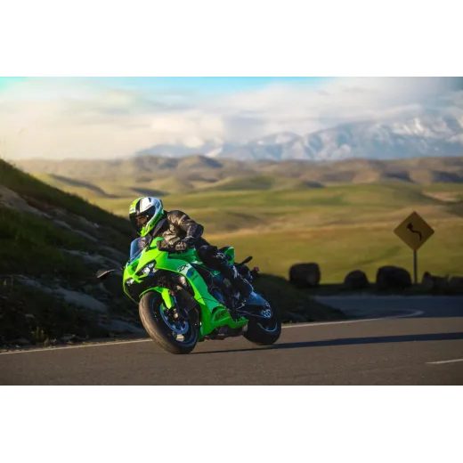 KAWASAKI NINJA ZX-6R MY27 LIME GREEN / BLUE