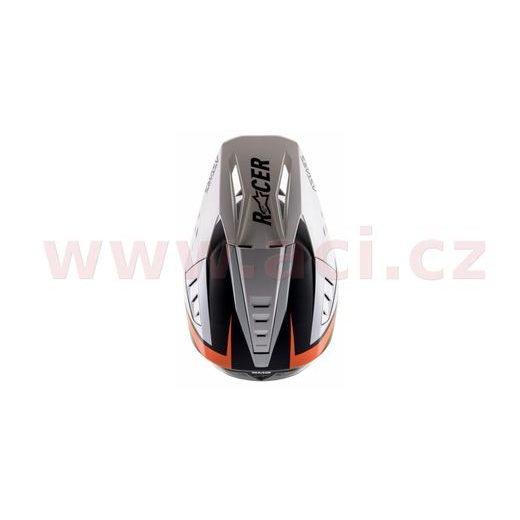 PŘILBA ALPINESTARS S-M5 RAYON 2023 (ČERNÁ/BÍLÁ/ORANŽOVÁ FLUO/MATNÁ)