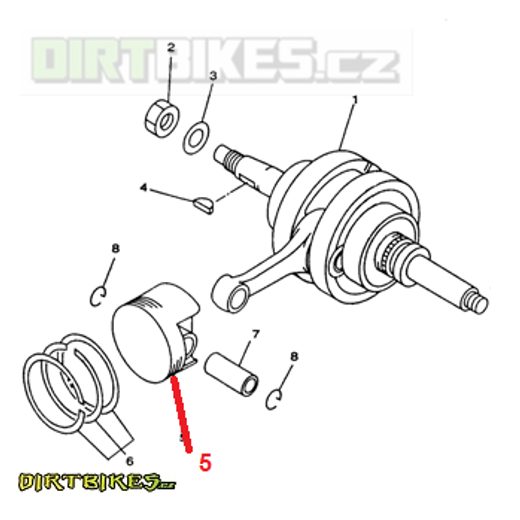 5. PÍST LINHAI (PRO ATV260)