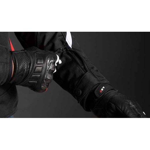 LS2 GATE MAN JACKET BLACK RED