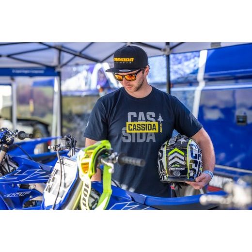 CASSIDA PÁNSKÁ MOTOKROSOVÁ PŘILBA CROSS CUP SONIC ŠEDÁ MATNÁ ČERNÁ