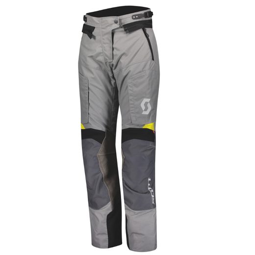 SCOTT DÁMSKÉ TEXTILNÍ MOTO KALHOTY W'S DUALRAID DRYO GREY YELLOW
