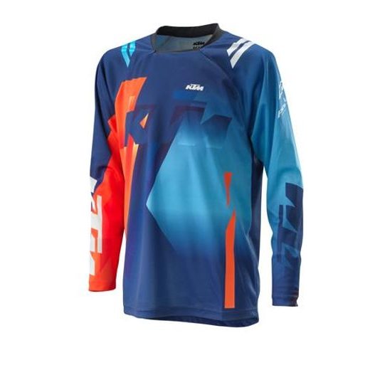 KTM DĚTSKÝ DRES KIDS GRAVITY-FX MODRO ORANŽOVÝ