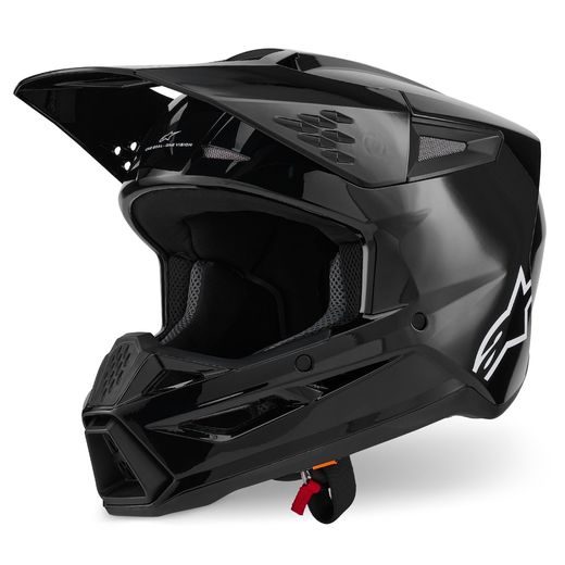 PŘILBA SM3 SOLID, ALPINESTARS (ČERNÁ) 2026