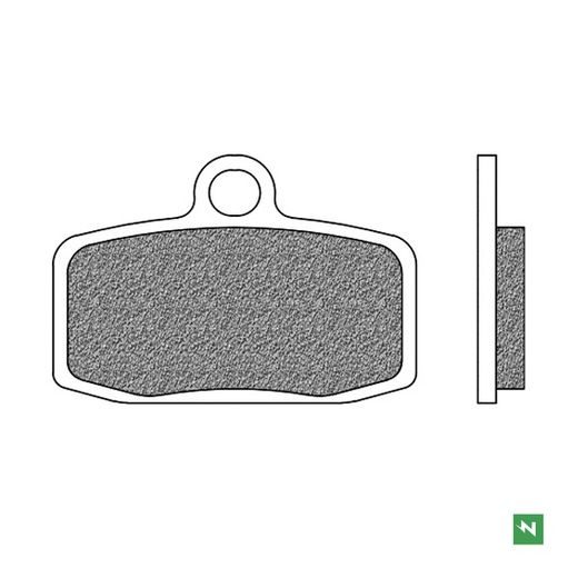 BRZDOVÉ DESTIČKY, NEWFREN (SMĚS OFF ROAD DIRT SINTERED) 2 KS V BALENÍ