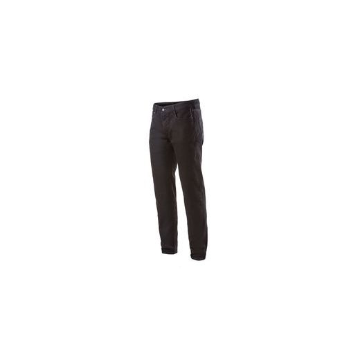 PRODLOUŽENÉ KALHOTY COPPER 2 DENIM, ALPINESTARS (ČERNÁ)