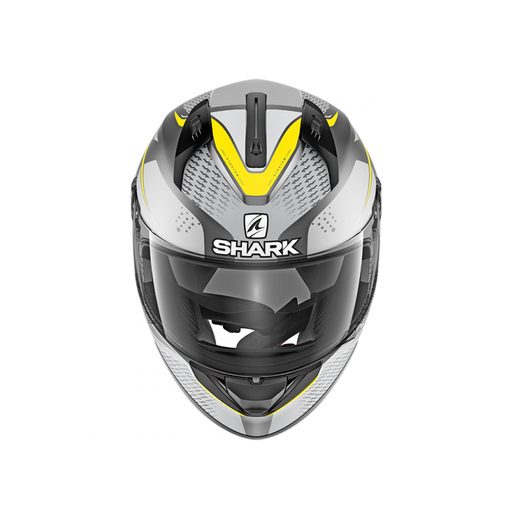 SHARK INTEGRÁLNÍ PŘILBA RIDILL 1.2 STRATOM ČERNÁ/MATNÁ/ŠEDÁ/ŽLUTÁ