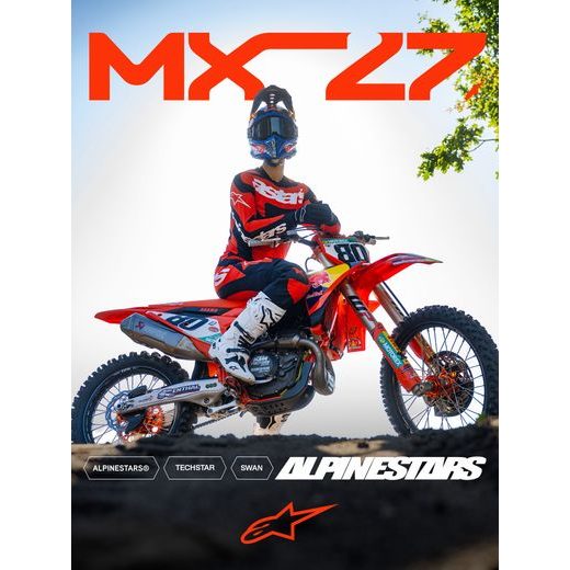 DRES TECHSTAR SWAN, ALPINESTARS (ČERVENÁ/ČERNÁ/BÍLÁ) 2027