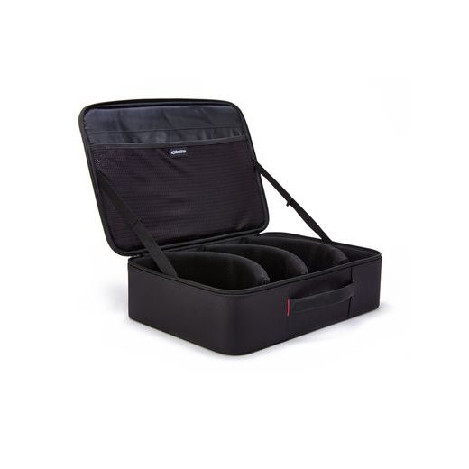 KUFR NA BRÝLE SUPERTECH VISION, ALPINESTARS (ČERNÁ/ČERVENÁ, KAPACITA 4 KS BRÝLÍ A PŘÍSLUŠENSTVÍ)