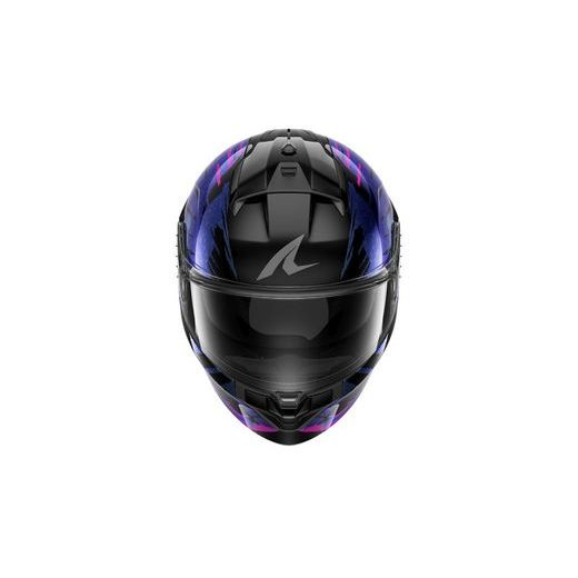 SHARK INTEGRÁLNÍ PŘILBA RIDILL 2 REPTAIA ČERNÁ FIALOVÁ MODRÁ