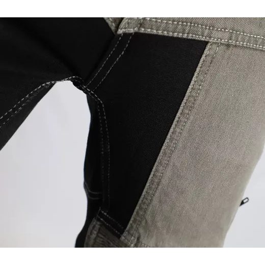 TRILOBITE PÁNSKÉ KALHOTY PARADO DOUBLELAYER SLIM FIT ŠEDÉ PRODLOUŽENÉ