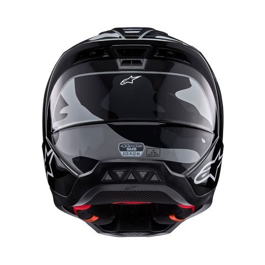 PŘILBA ALPINESTARS S-M5 ROVER 2 (ČERNÁ/STŘÍBRNÁ) 2024