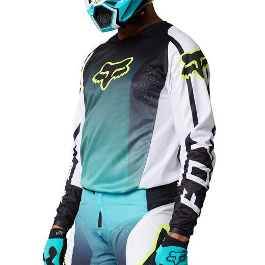FOX 180 LEED JERSEY, TEAL MX23