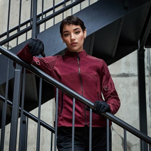 BUNDA STELLA C-1 AIR, ALPINESTARS, DÁMSKÁ (PURPUROVÁ) 2025