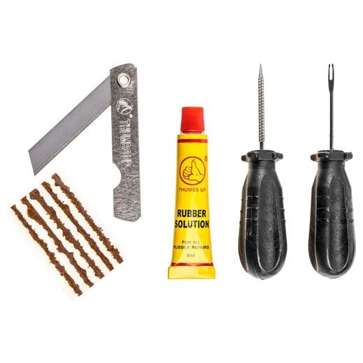 MALÝ OPRAVNÝ KIT PRO MOTO/CYKLO PNEU V TEXTILNÍM OBALU, THUMBS UP