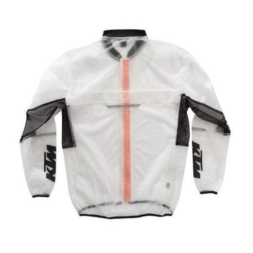 KTM MOTO PLÁŠTĚNKA RAIN JACKET TRANSPARENT
