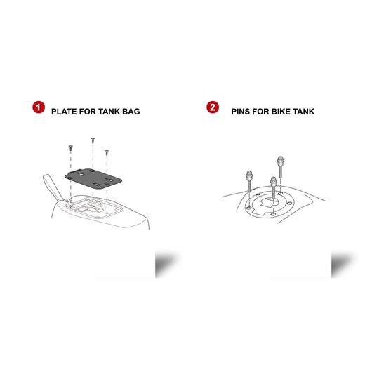 PIN SYSTÉM SHAD PRO KAWASAKI VULCAN S 650