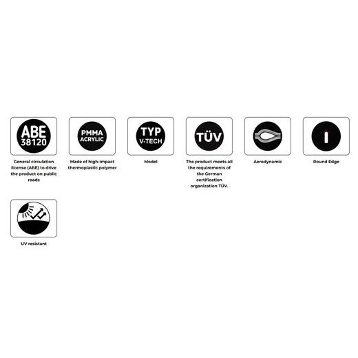 PLEXI ŠTÍT PUIG V-TECH LINE TOURING 22576W PRŮHLEDNÝ