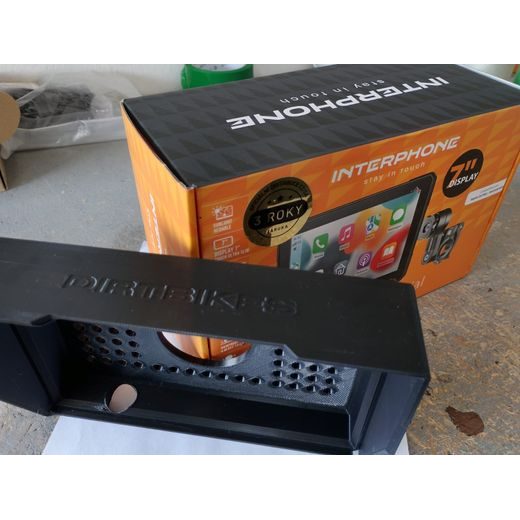 INTERPHONE DISPLEJ RIDESYNC70 - APPLE CARPLAY A ANDROID AUTO PRO MOTOCYKLY + STÍNÍTKO ZDARMA